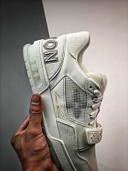 LOUIS VUITTON TRAINER SNEAKER WHITE - 6