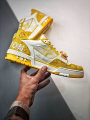 LOUIS VUITTON TRAINER SNEAKER LIME - 2