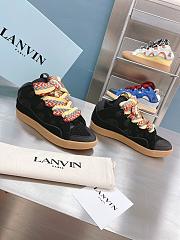 Lanvin Leather Curb Full Black - 4