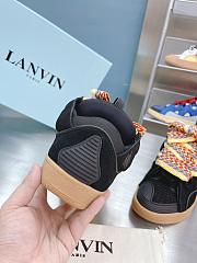 Lanvin Leather Curb Full Black - 5