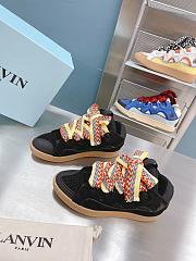 Lanvin Leather Curb Full Black - 6