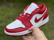 Air Jordan 1 Low Cardinal Red - 553558-607 - 5