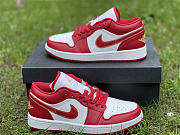 Air Jordan 1 Low Cardinal Red - 553558-607 - 4