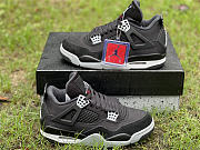 Air Jordan 4 “Black Canvas” DH7138-006 - 4