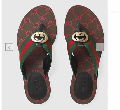Gucci Leather Long Sandals - 1