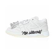 OFF-WHITE Out Of Office OOO Low Tops For Walking White Black 2021 - 1