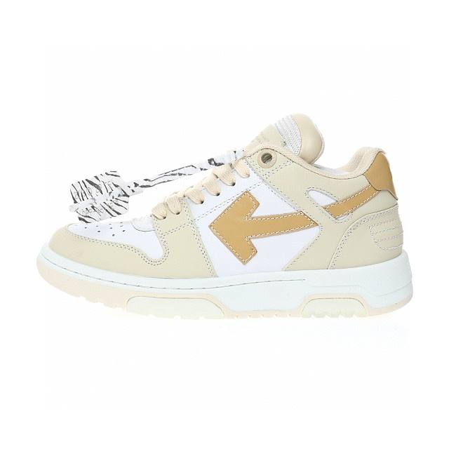 OFF-WHITE OOO Low Out Of Office White Beige - 1