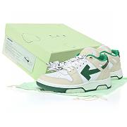 OFF-WHITE OOO Low Out Of Office White Green - OMIA189R21LEA0010155 - 3