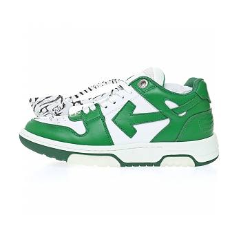 OFF-WHITE OOO Low Out Of Office White Light Green - OMIA189R21LEA0010155