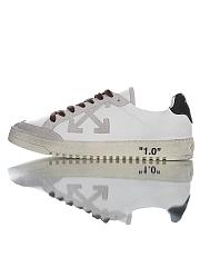 OFF-WHITE Vulc Low Eco Canvas White Brown FW21  OWIA178F21FAB0020130 - 1