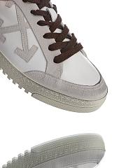 OFF-WHITE Vulc Low Eco Canvas White Brown FW21  OWIA178F21FAB0020130 - 5