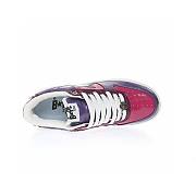 A Bathing Ape Bape Sta Low Color Camo Combo Purple - 3