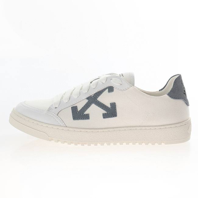 OFF-WHITE Vulc Low White Grey OMIA085F21FAB0010155 - 1
