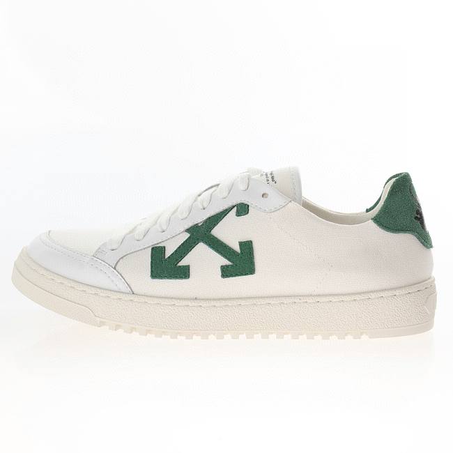 OFF-WHITE Vulc Low White Green OMIA085F21FAB0010155 - 1