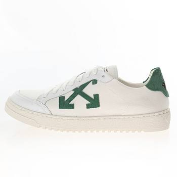 OFF-WHITE Vulc Low White Green OMIA085F21FAB0010155