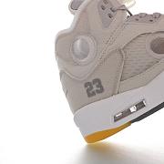 Air​ Jordan 5 Retro SP X Off White CT8480-105 - 5