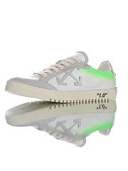 OFF-WHITE Vulc Low White Green  - 4
