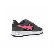 A Bathing Ape Bape Sta Black Grey Pink Suede - 1I20-191-008 - 2