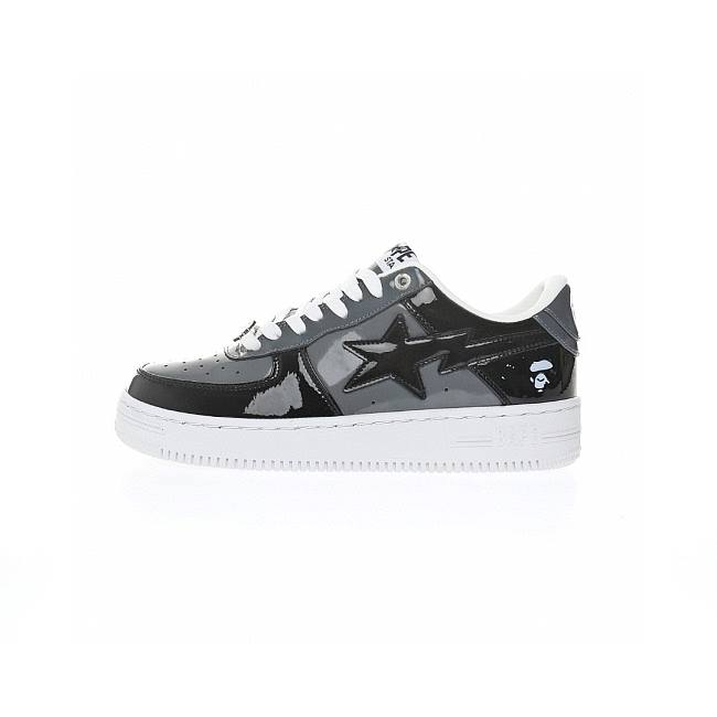 A Bathing Ape Bape Sta Low Color Camo Combo Black - 1