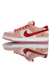 Strangelove Skateboards x Nike SB Dunk Low Med Soft Pink CT2552-800 - 1