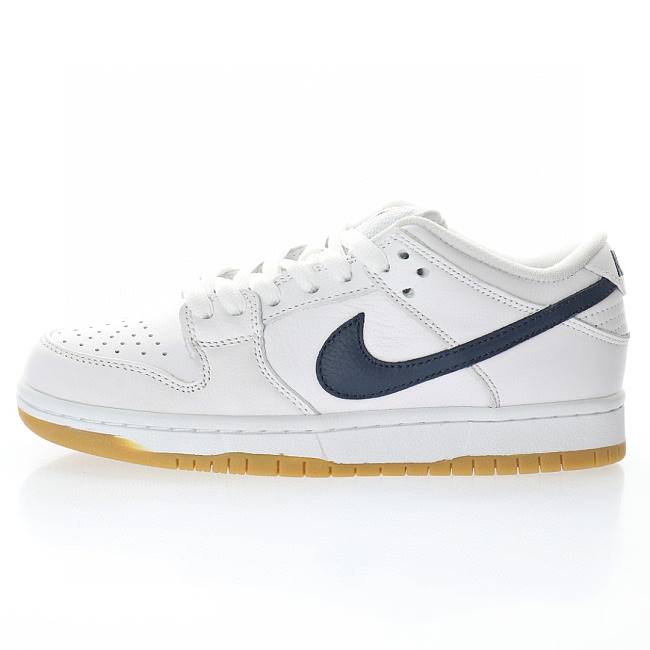 Nike SB Dunk Low Orange Label White Navy CZ2249-100 - 1