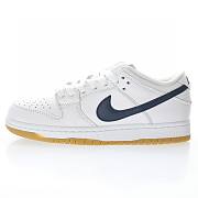 Nike SB Dunk Low Orange Label White Navy CZ2249-100 - 1