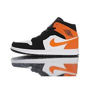 jordan 1 black starfish white