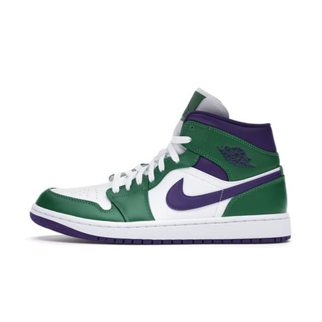 Jordan 1 Mid Incredible Hulk - 554724-300 - 1