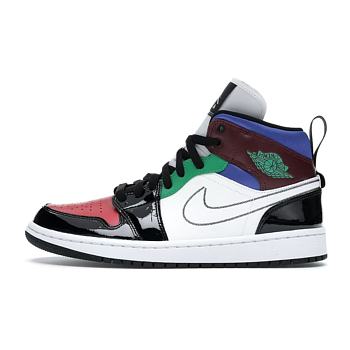 Jordan 1 Mid SE Black White Multi-Color DB5454-001