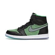 Air Jordan 1 Retro High Zoom Black Green CK6637-002 - 1