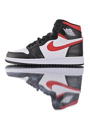 AIR JORDAN 1 RETRO HIGH OG BLACK GYM RED WHITE SAIL 555088 061 - 1