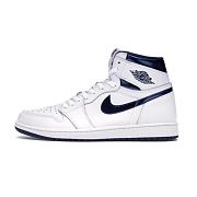 Air Jordan 1 Retro High OG White Navy 555088-106 - 1