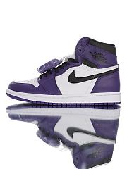 Air Jordan 1 Retro High OG Court Purple 555088 501 - 1