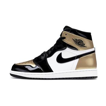 AIR JORDAN 1 RETRO HIGH OG BLACK GOLD 861428 007