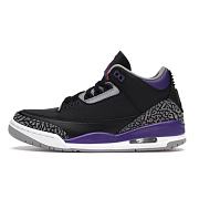 Air Jordan 3 Retro Black Court Purple CT8532-050 - 1