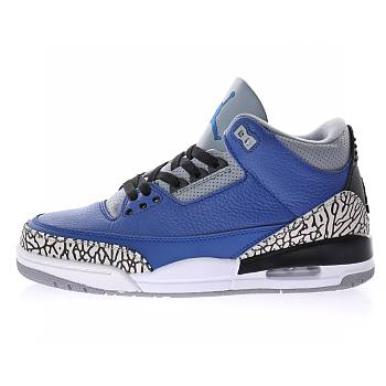 Air Jordan 3 Retro Varsity Royal Cement 2019 - CT8532-400
