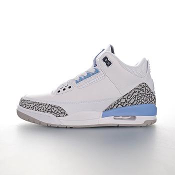 Air Jordan 3 UNC White Blue CT8532-104