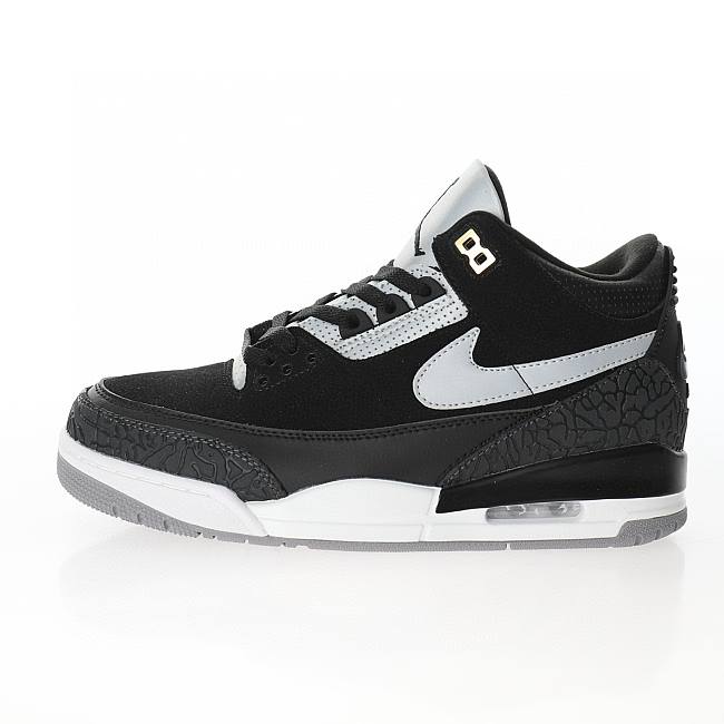Air Jordan 3 Retro Tinker Black Cement Gold CK4348-007 - 1