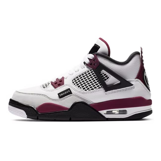 Air Jordan 4 PSG Neutral Grey Bordeaux CZ5624-100 - 1