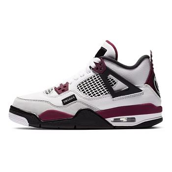 Air Jordan 4 PSG Neutral Grey Bordeaux CZ5624-100