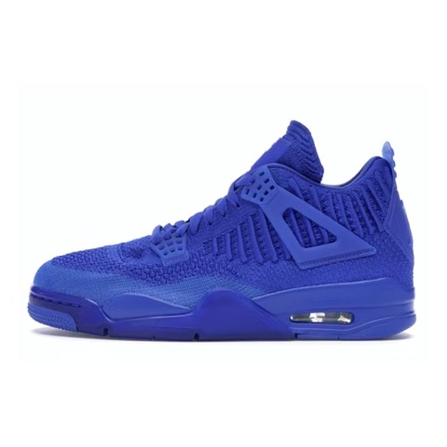AIR JORDAN 4 RETRO FLYKNIT ROYAL BLUE AQ3559 400 - 1