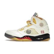 Air Jordan 5 Retro OFF-WHITE Sail DH8565-100 - 1