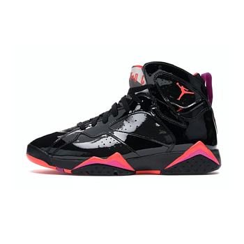 WMNS AIR JORDAN 7 RETRO BLACK BRIGHT 313358 006