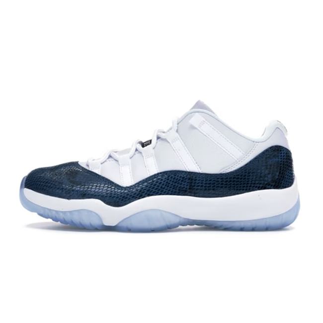 Air Jordan 11 Low SE Navy Snakeskin CD6846-102 - 1