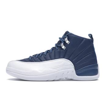 Air Jordan 12 Retro Stone Blue 130690-404