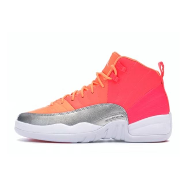 Air Jordan 12 Retro GS Wolf Pink 510815 601 - 1