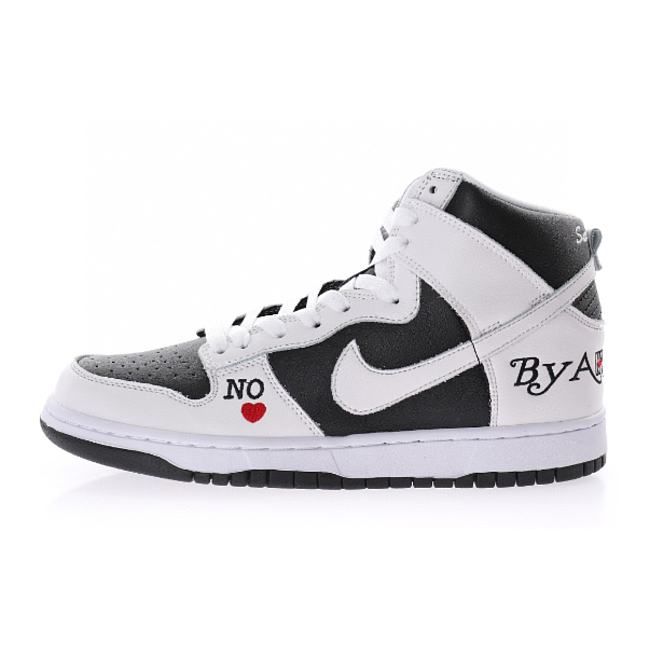 S.u.p.r.e.m.e x SB Dunk High SUP DH0958 101 - 1