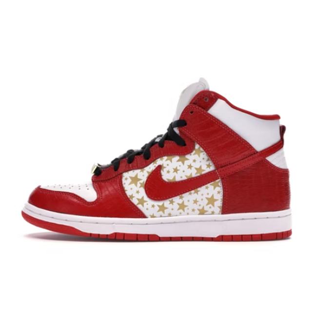 Nike Dunk High Pro SB Supreme Red Stars 307385-161 - 1