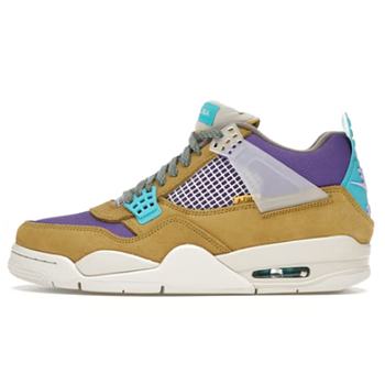 UNION x Air Jordan 4 Taupe Haze Desert Moss Turquoise Blue Dark Iris DJ5718-242