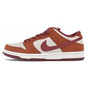 Nike Dunk Low Pro Sb Dark Russet Cedar White Summit BQ6817-202 - 1